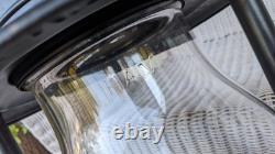 Ct Ham No. 9 Globe Street Tubular Lamp Lantern Complete With Cast Globe