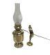 D. H. R. DHR Holland Brass Maritime Nautical Lamp Lantern With Gimbal Vintage