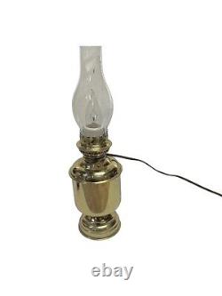 D. H. R. DHR Holland Brass Maritime Nautical Lamp Lantern With Gimbal Vintage