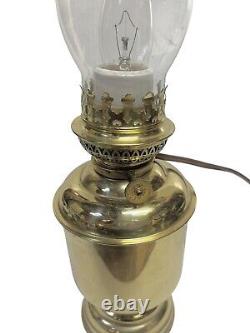 D. H. R. DHR Holland Brass Maritime Nautical Lamp Lantern With Gimbal Vintage