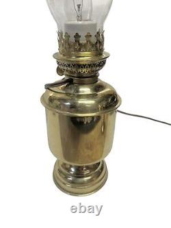 D. H. R. DHR Holland Brass Maritime Nautical Lamp Lantern With Gimbal Vintage