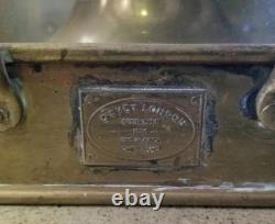 Davey And Co London Brass Oil Ship Lantern