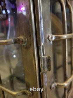 Davey And Co London Brass Oil Ship Lantern