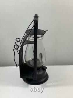 Dietz Buckeye Dash Lamp Antique Kerosene Lantern Nice
