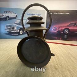 Dietz Ideal Antique Brass Lamp Vintage Automobile Lantern Prewar Headlamp