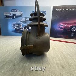 Dietz Ideal Antique Brass Lamp Vintage Automobile Lantern Prewar Headlamp