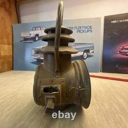 Dietz Ideal Antique Brass Lamp Vintage Automobile Lantern Prewar Headlamp