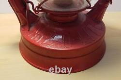 Dietz N. Y. U. S. A. No. 2 D-Lite Lantern Antique Red Vintage Oil Kerosene Old Lamp