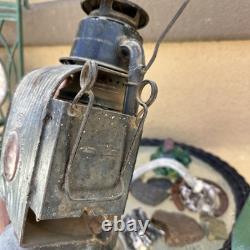 Dietz wagon lantern antique lantern red lens