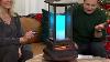 Duraflame 28 Electric Infrared Etched Color Changing Lantern Heater On Qvc