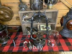 Early 1900s Pre WW2 Rare French Lantern SIF 500 Brevete S. G. D. G. With Wire Guard