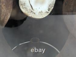 Early Antique Highway Railroad 4 Lens 14 Heavy Metal Candle Lantern