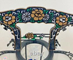 Elegant Japanese Vintage Andon Lantern Interior Lighting Flower&Bird Lamp EL0190