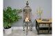 Extra Large Antique Style Rustic Gold Candle Lantern on a Stand