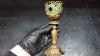 Extremely Rare Oil Lamp Restoration Standing Lampada Relic