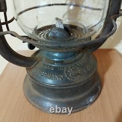 FEUERHAND 423 Antique kerosene lantern Germany glass DITMAR and safety grill