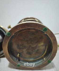 F H Lovell & CO Vintage Maritime Lantern Light Heavy Brass Rare Find