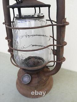 Feuerhand 423 Glass DITMAR Antique kerosene lantern Germany WWII