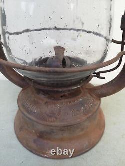 Feuerhand 423 Glass DITMAR Antique kerosene lantern Germany WWII