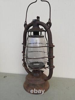 Feuerhand 423 Glass DITMAR Antique kerosene lantern Germany WWII
