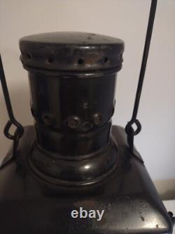 German Railroad Railway Signal Lantern Rare Vintage/Antique Oil