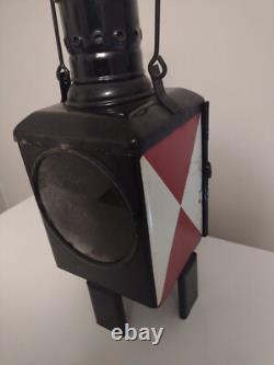 German Railroad Railway Signal Lantern Rare Vintage/Antique Oil