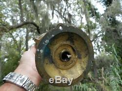 Gorgeous Brass Antique Vintage Boat Nautical Light Norway Brass Anchor Electric