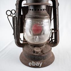 Grandpa Antique 1880s Handcraft Dietz Little Wizard NY Old Western Wagon Lantern