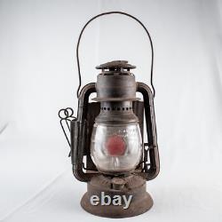 Grandpa Antique 1880s Handcraft Dietz Little Wizard NY Old Western Wagon Lantern