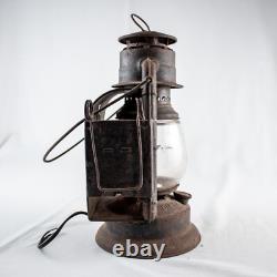 Grandpa Antique 1880s Handcraft Dietz Little Wizard NY Old Western Wagon Lantern