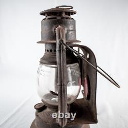 Grandpa Antique 1880s Handcraft Dietz Little Wizard NY Old Western Wagon Lantern