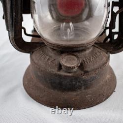 Grandpa Antique 1880s Handcraft Dietz Little Wizard NY Old Western Wagon Lantern