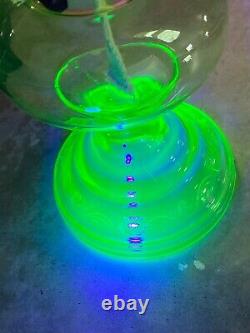 Green vasline oil lamp