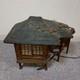 Japanese Antique Copper Kuzuya Lantern Vintage Garden Pagoda Ornament Zen Decor