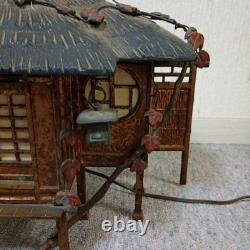 Japanese Antique Copper Kuzuya Lantern Vintage Garden Pagoda Ornament Zen Decor