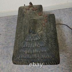 Japanese Antique Copper Kuzuya Lantern Vintage Garden Pagoda Ornament Zen Decor