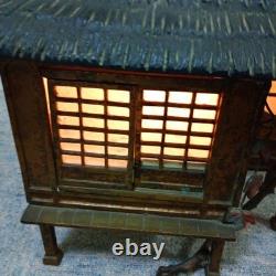 Japanese Antique Copper Kuzuya Lantern Vintage Garden Pagoda Ornament Zen Decor