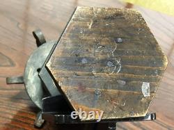 Japanese Antique Edo Period Miyaji Lantern Kamakurashinto Wood Carving Kurade
