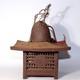 Japanese Vintage Iron Lantern ornament Toro Temple Buddhism BOS946