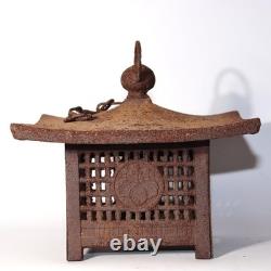 Japanese Vintage Iron Lantern ornament Toro Temple Buddhism BOS946