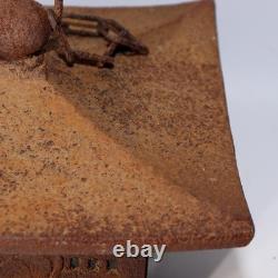 Japanese Vintage Iron Lantern ornament Toro Temple Buddhism BOS946