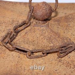 Japanese Vintage Iron Lantern ornament Toro Temple Buddhism BOS946