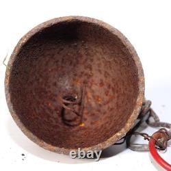 Japanese Vintage Iron Lantern ornament Toro Temple Buddhism BOS946