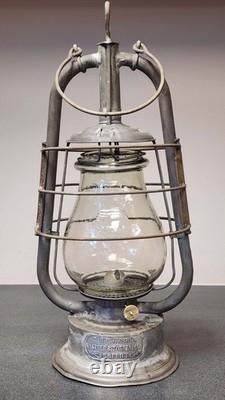 KAESTNER & TOBELMANN Panzer kerosene lamp vintage lantern Germany