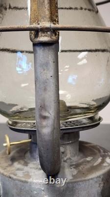 KAESTNER & TOBELMANN Panzer kerosene lamp vintage lantern Germany