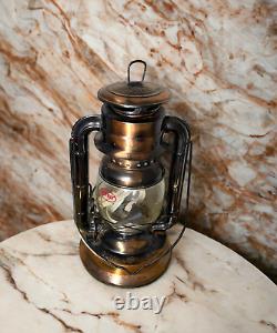Kerosene Lantern Vintage Germany Jewish Lamp Bronza Paraffin Antique Feuerhand