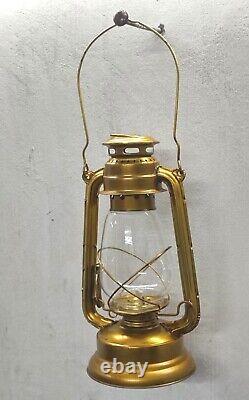 Kerosene Oil Lantern Antique Reproduction Vintage Brass Oil Lamp Handmade W Gift