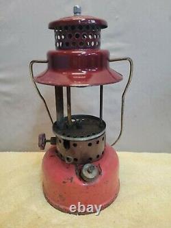 LVintage Antique American Gas Machine Lantern AGM Model 3016 Nice! NO Globe