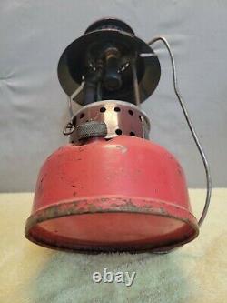 LVintage Antique American Gas Machine Lantern AGM Model 3016 Nice! NO Globe