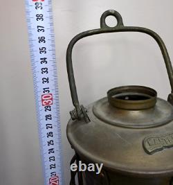 Lamp Brass Oil Lantern Ship Maritime Antique Nautical Brass Vintage Nasthead Vtg
